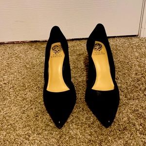Black stilettos Vince Camuto size 10